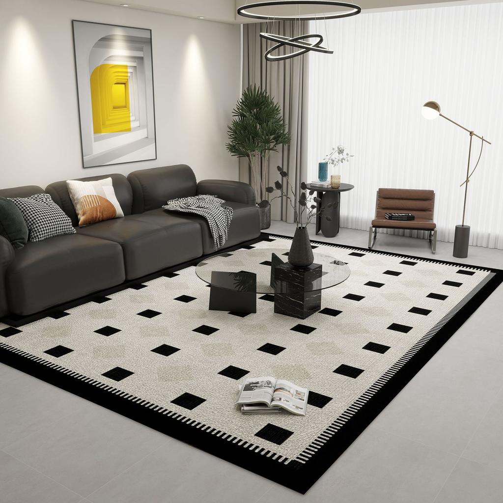 Living Room Carpet Sofa Coffee Table Carpet Simple Wear-resistant Anti Slip Entrance Floor Mat