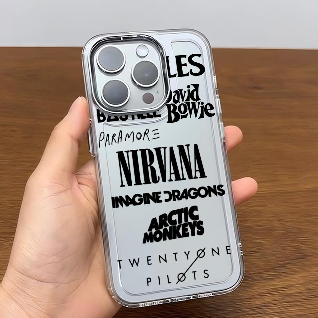Модный черный чехол для телефона Arctic Monkeys A- Для iPhone 17 16e 16 15 14 13 12 11 mini Pro Max X XR XSMAX 8 7 Air Plus Мягкий чехол