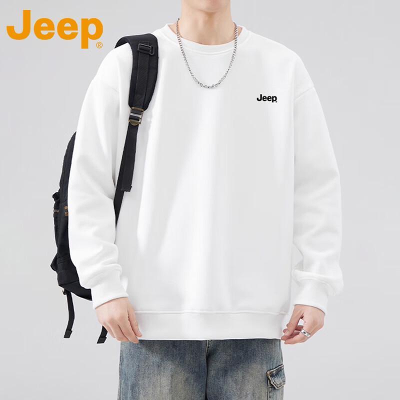 Jeep Men's Heavyweight Crewneck Sweatshirt