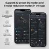 Беспроводные наушники TOZO Golden X1: Превосходное качество звука, которое вас тронет, Совместимость с LDAC, Воспроизведение аудио высокого разрешения, Конструкция с гибридными драйверами