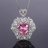 Ювелирные изделия Huayei цветное ожерелье из циркона винтажный рубиновый кулон свет роскошные серьги-гвоздики Love