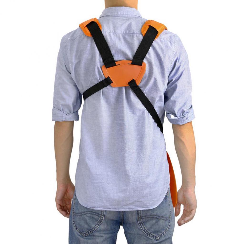 Adjustable Strimmer Double Shoulder Harness Strap Mower Trimmer Padded Belt