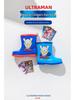 Нескользящие ПВХ резиновые сапоги Ultraman Tiga Zero для мальчиков 2-8 лет