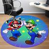 1pc Mario Luigi Office Round Area Rug, Under Office Chairs Bedroom Living Room Home Decor  a1022273