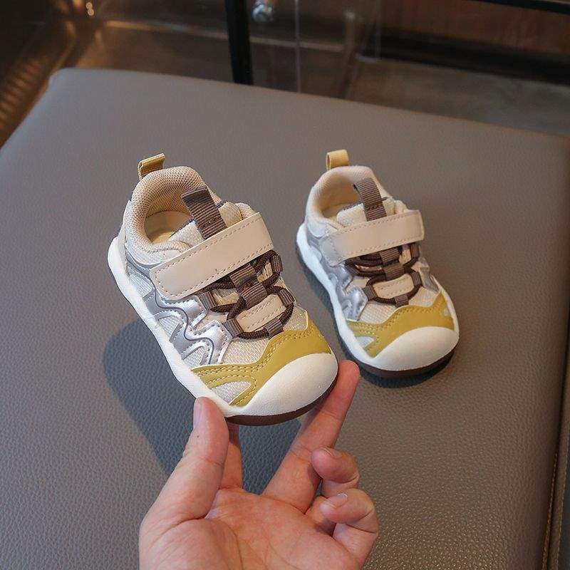 Новая обувь для малышей 2025 обувь осень мягкая подошва детская нескользящая функциональная спортивная обувь для девочек и мальчиков супермягкая