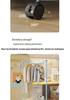 Mobile Clothes & Hat Rack, Dormitory & Bedroom Floor Stand, Small Hanging Rack with Bag Hook - 2026 New Style.