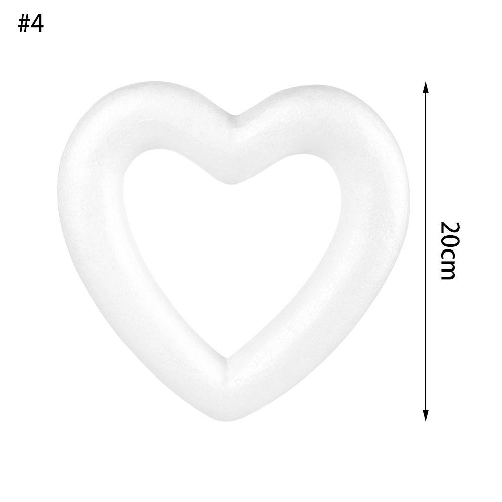 Favors Wedding Decor Hollow Heart Foam Mould White Craft Balls Party Decoration Valentine's Day