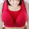 The New Large Size and Thin Section Gather Beautiful Back Bra No Steel Ring Underwear Big Breasts Show Small Anti-sagging Breast Bra Women