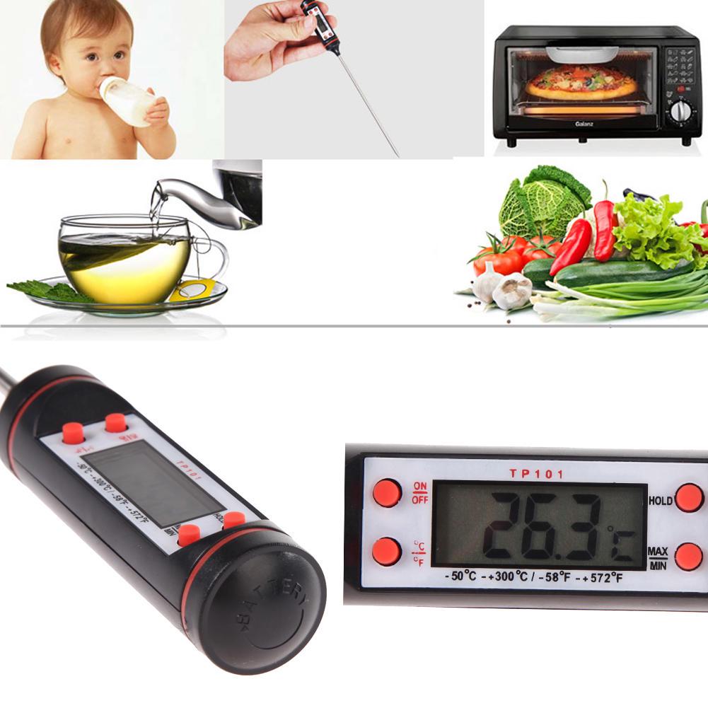 Meat Water Milk Cooking Food Probe BBQ Electronic Oven Thermometer Kitchen Tools AVE