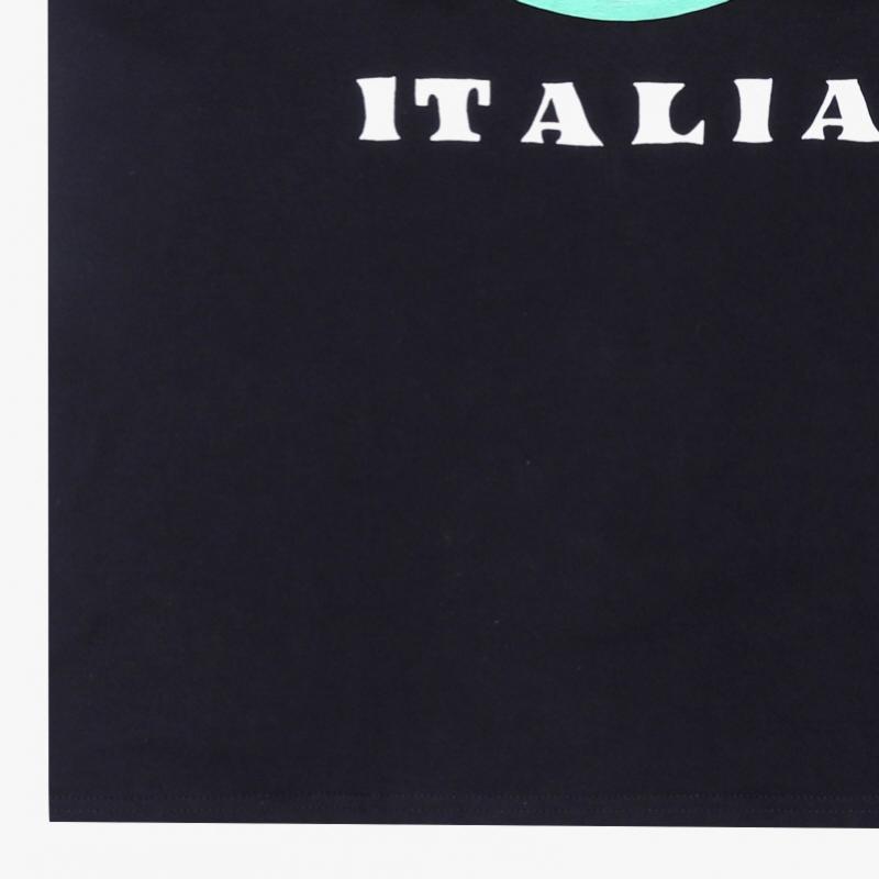 Дикий осел Унисекс Футболка Snoopy T iTalia Черная