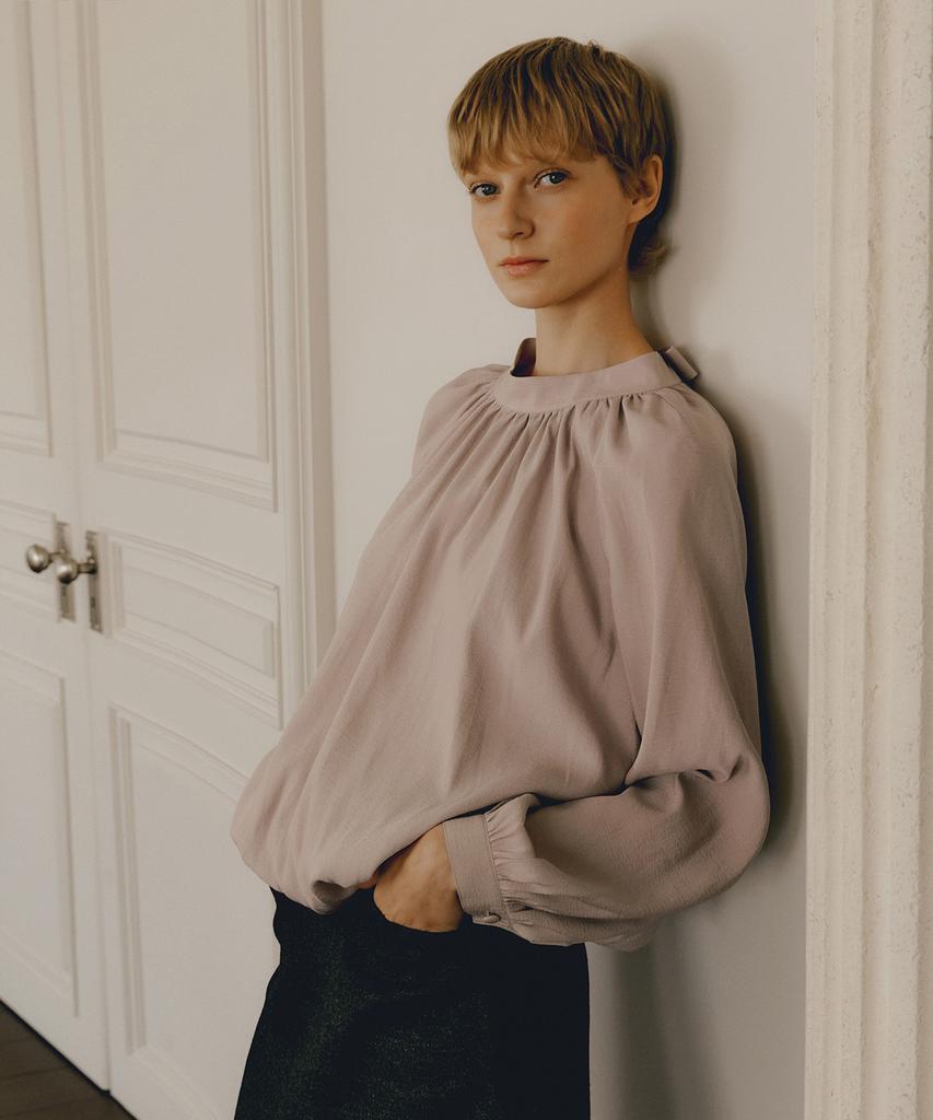 OCTETTE Dalcome Volume Blouse_2Color