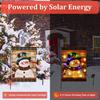 Festive Solar Flag Lights For Outdoor Christmas Decorations With Enchanting Led Effects