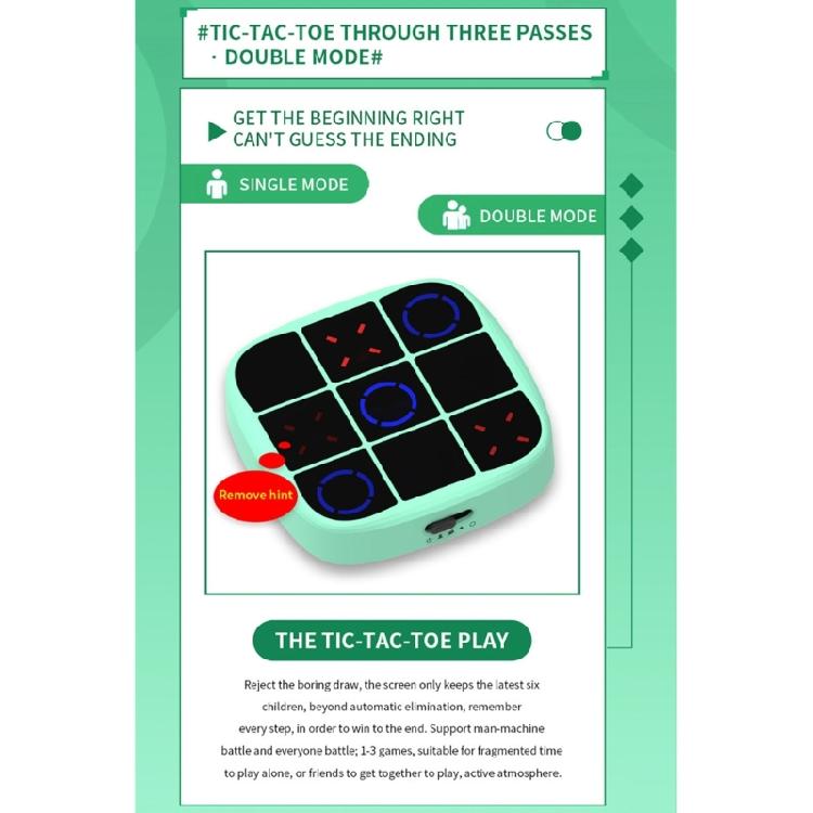 Портативная электрическая консоль-головоломка Электронные настольные игры Детская головоломка Электронная игрушка Обучающая игрушка Долговечная