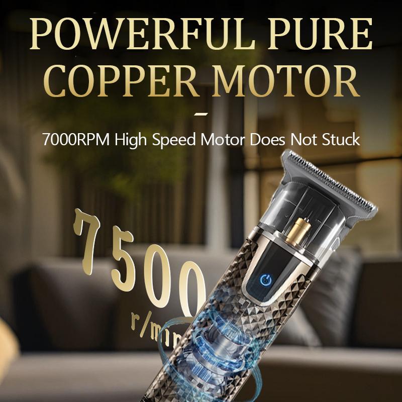 KEMEI KM-873 корпус Электрическая машинка для стрижки волос Триммер для бороды и волос Для мужчин Машинка для стрижки волос налысо перезаряжаемая