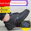 Labor Insurance Shoes Men's Safety Shoes Anti-smashing and Anti-piercing Comfortable Safety Steel Head Work Shoes