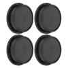Camera Front Body Cap Rear Lens Cap Cover Set Compatible for Canon FD Mount Lens and Body