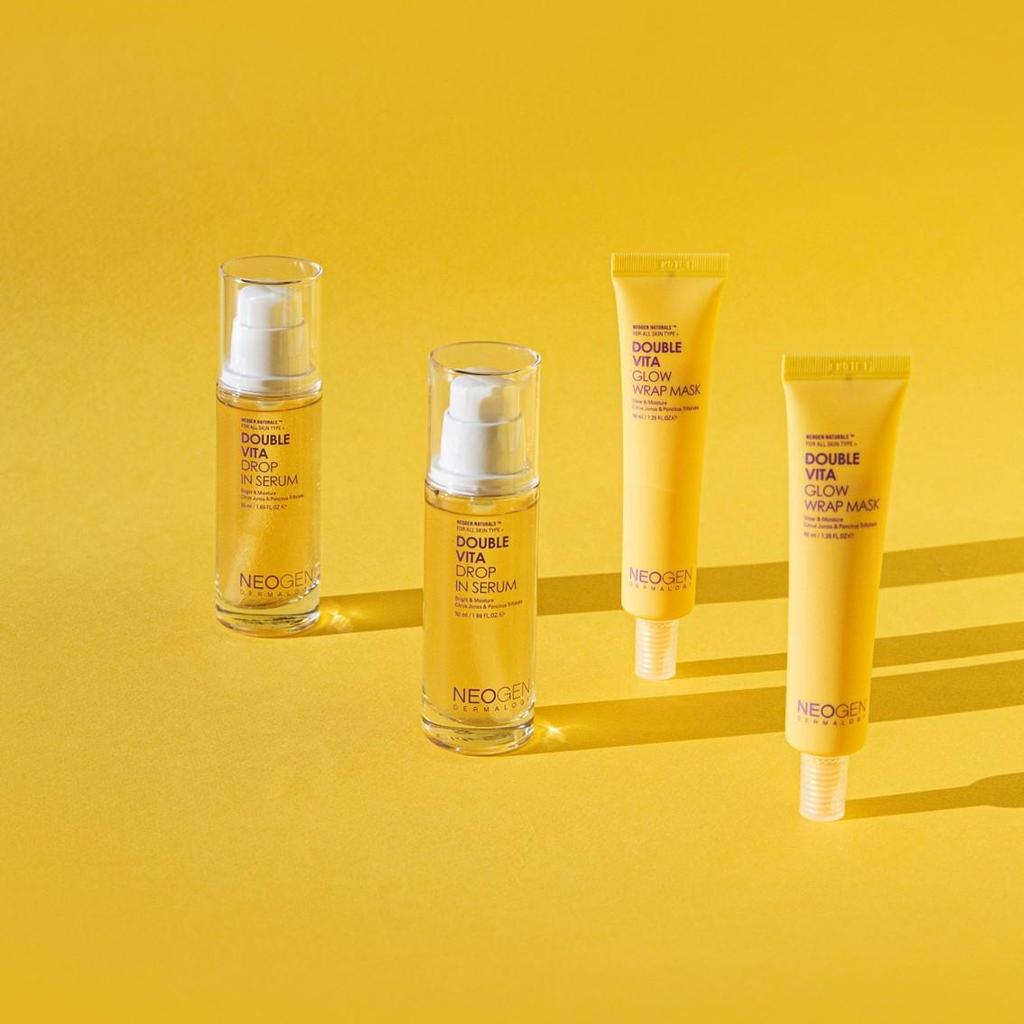 [Neogen Dermalogy] Double Vita Drop in Serum Skin Bright Kit 50 мл + 40 мл