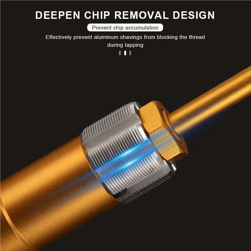 Инструмент для нарезания резьбы каретки BSA для велосипеда BC 1.37X24 TPI из высокопрочной стали Инструменты для ремонта резьбы каретки рамы шоссейного велосипеда MTB