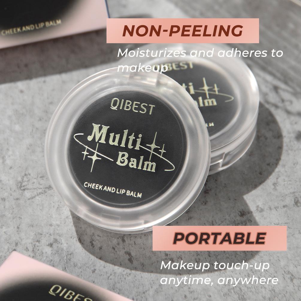 Цветной бальзам для румян Black Transparent Crystal Blush Cream Magic Gel Natural Nude Lip & Cheek Contouring Blush Rouge