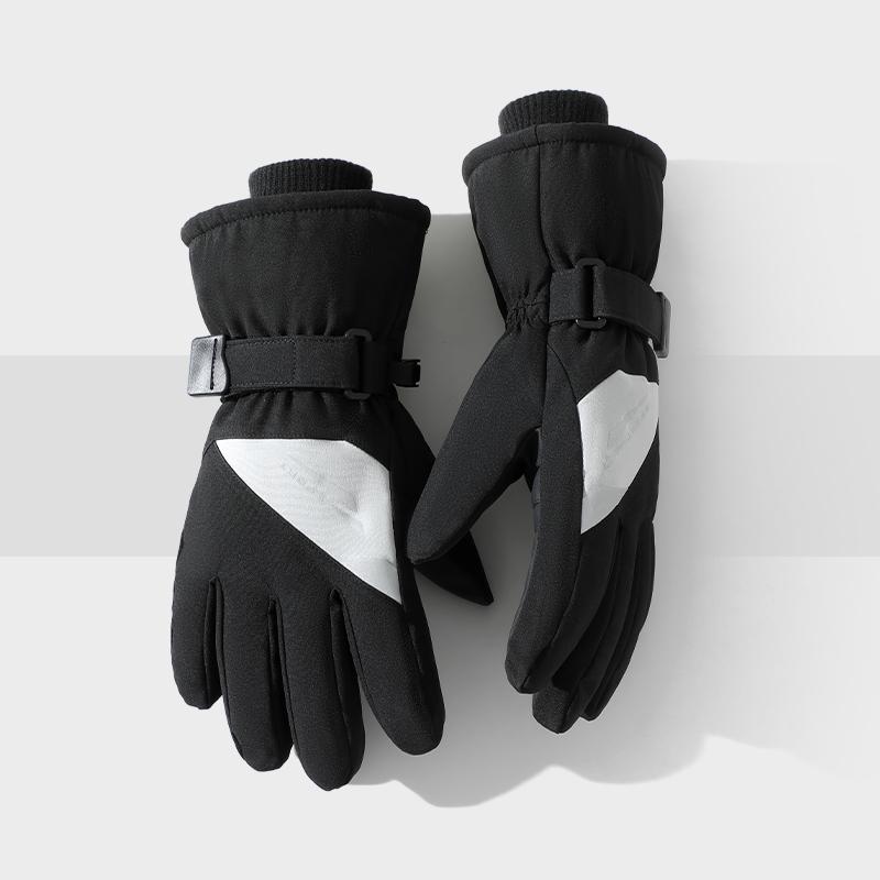 Customized Full Finger Warm Motorcycle Sport Touch Screen Waterproof Winter Ski and Snowboard Gloves