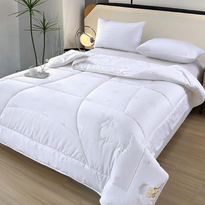 Yalu Home Textiles Soft Warm New Zealand Wool Quilt