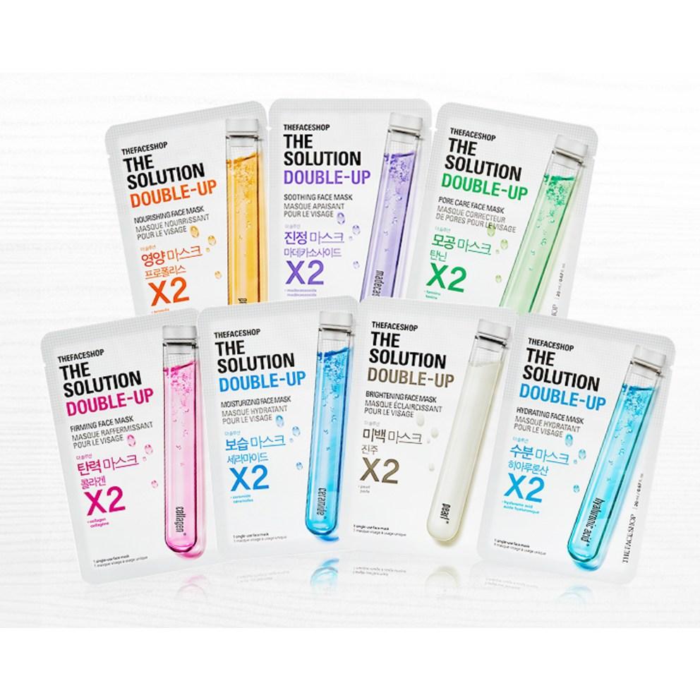 THE FACE SHOP The Solution Маска-патч двойного действия для упругости, 1 шт.
