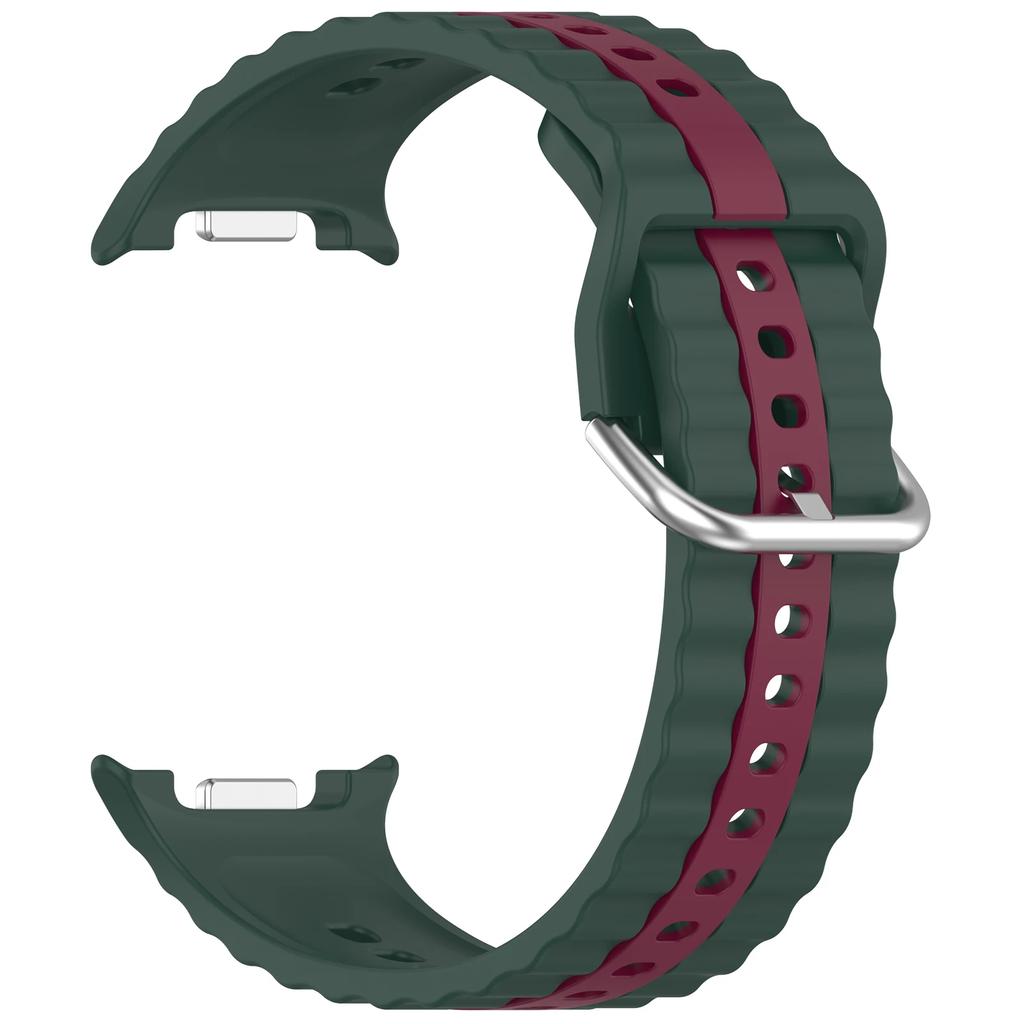 Спортивный силиконовый ремешок для Samsung Galaxy Watch 8 Classic 46 мм 44 мм 40 мм Быстросъемный дышащий браслет для аксессуара Galaxy Watch 8