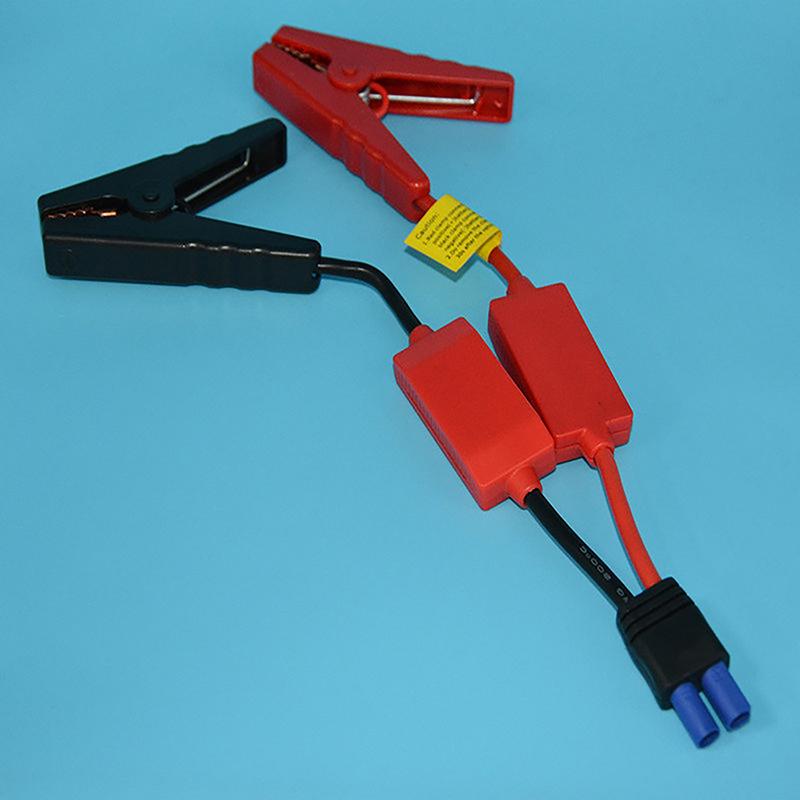 1Pcs Car Jump Starter Cables EC5 Battery Clamps 12V/ Lithium Battery Booster Fits for Low-Emissions Vehicle