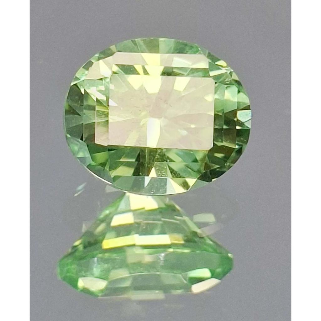 Certified Natural Light Green Sapphire Oval Cut 6-8 Ct Beautiful Loose Gemstone
