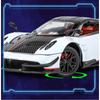 1/24 Pagani Huayra BC литая модель автомобиля игрушечная машинка со звуком и светом