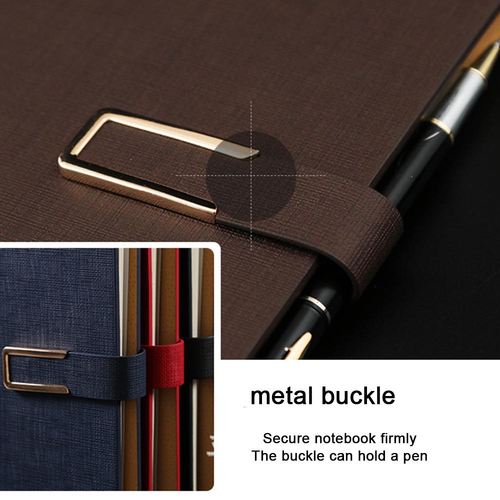 (Логотип можно выгравировать) Студенческий блокнот из тканевого материала формата А5, блокнот с отрывными листами, книга для записей деловых встреч, дневник, пряжка для предметного блокнота