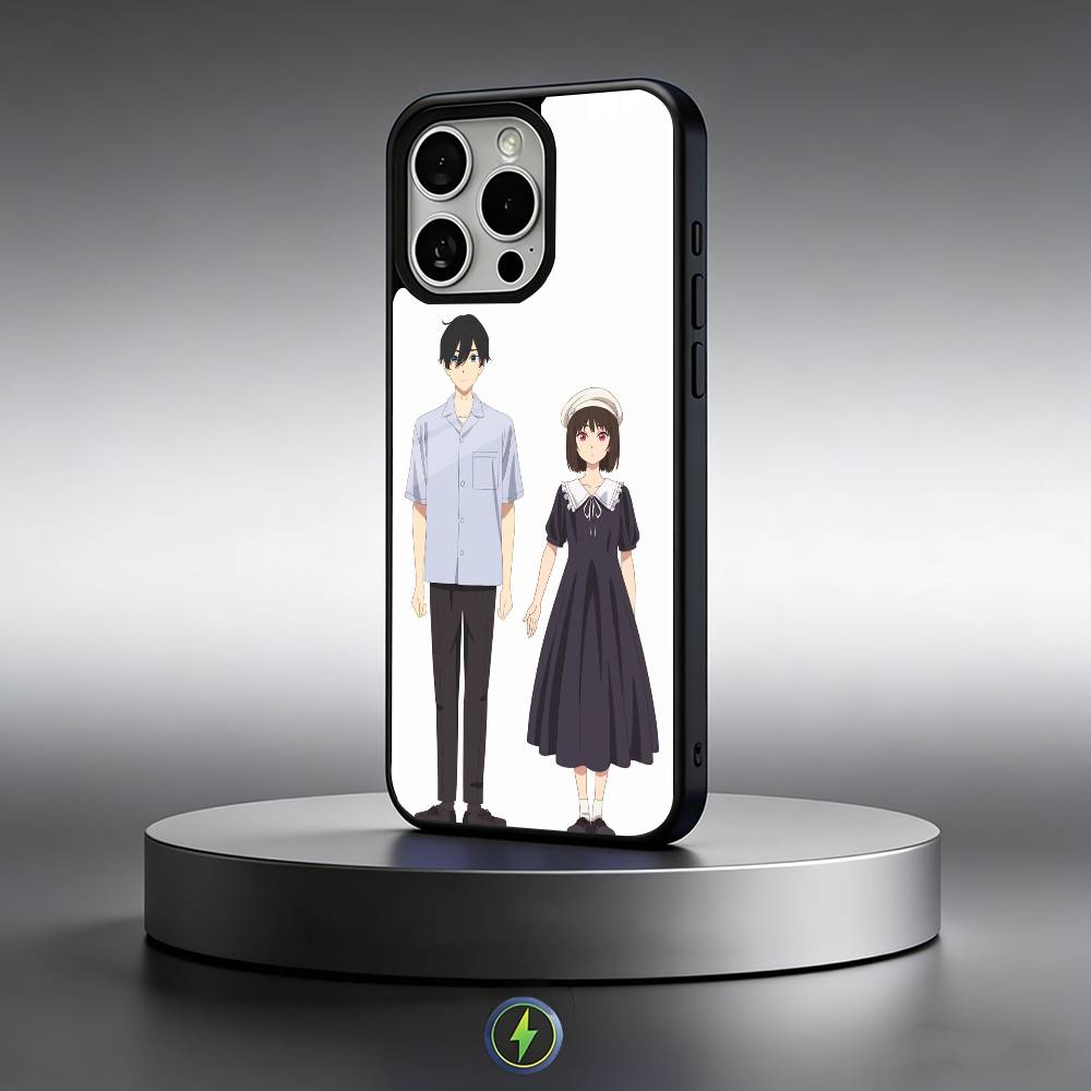 Аниме S-Shoushimin Чехол для телефона для iPhone 17, 16, 15, 14, 13, 12, 11 Plus, Pro Max Магнитный для Magsafe Беспроводной зарядки