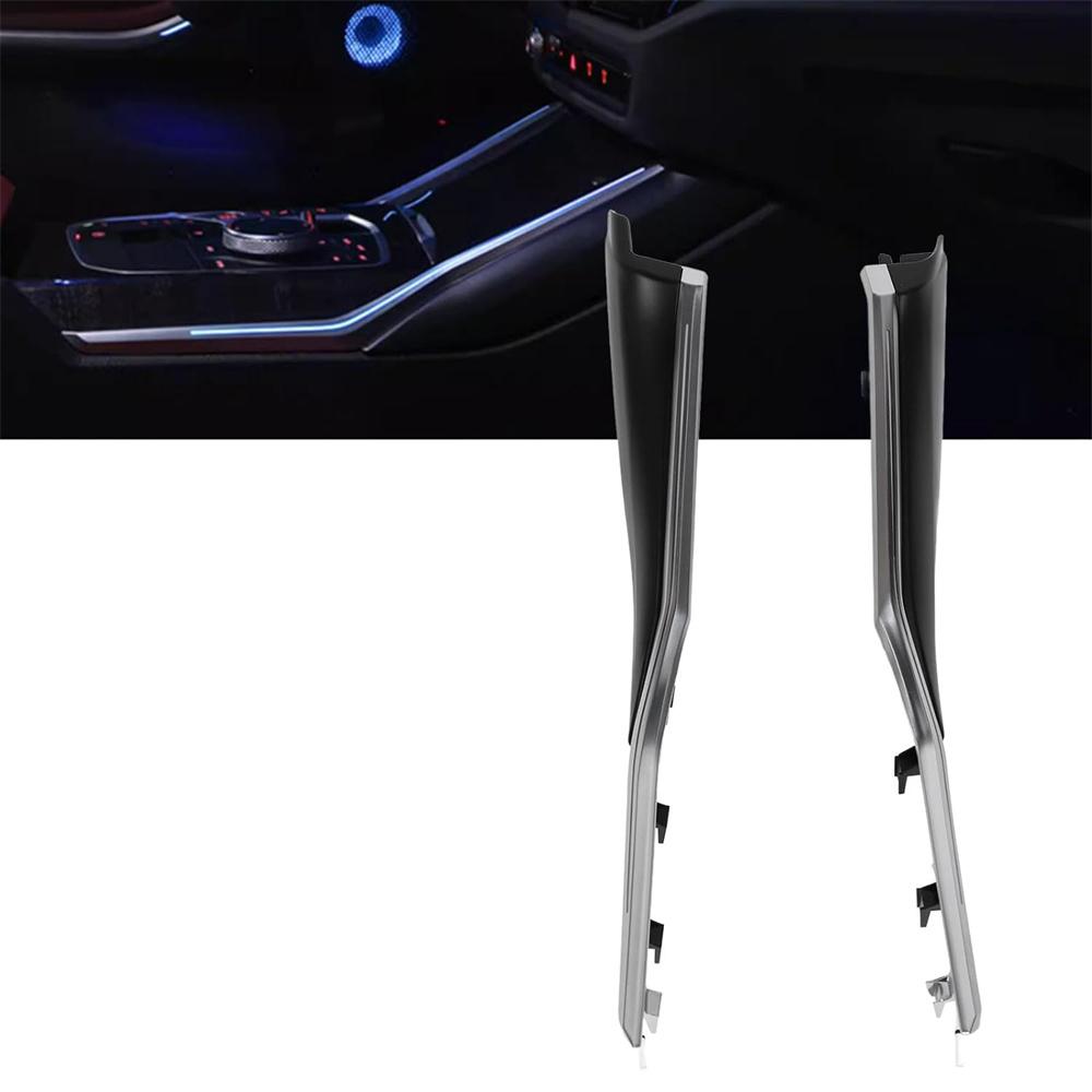 2Pcs For 19-23 BMW G20 G21 G80 G81 G82 LED Trim Center Console Ambient Lighting