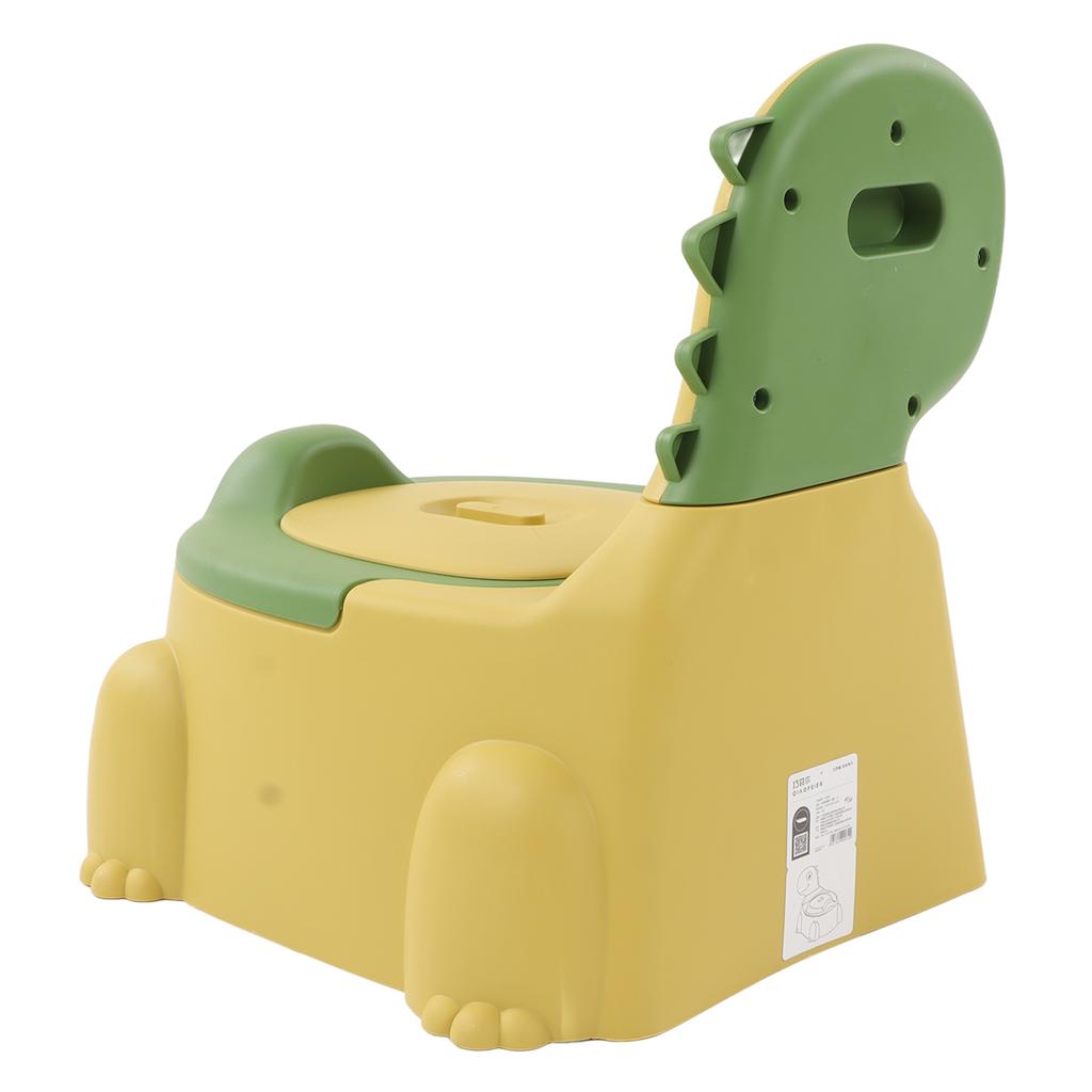 Baby Potty Thickening Ergonomic Modern Cartoon Dinosaur Training Potty Toilet with Rubber Base for