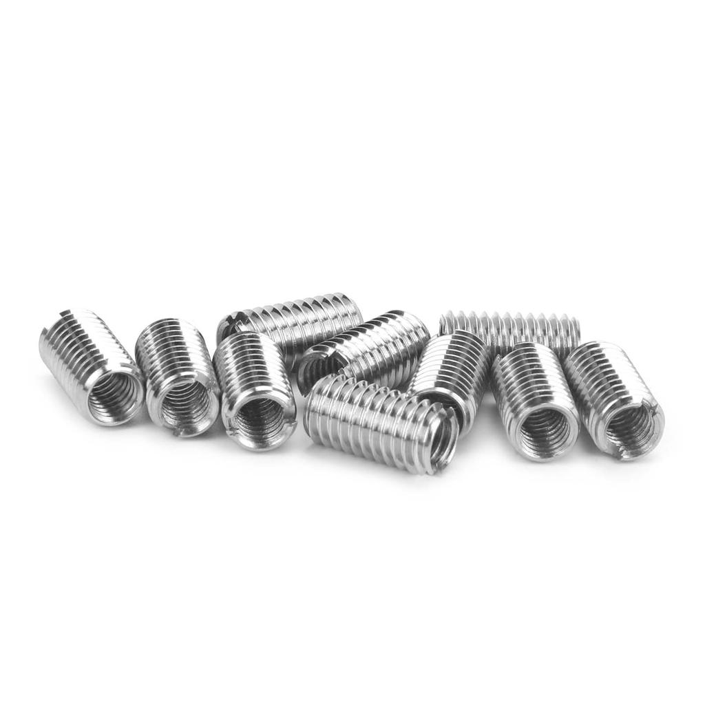 10Pcs Thread Inserts Male Female Reducing Nut Stainless Steel Repair Tool Industrial Hardware