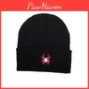 Knitted Spider Embroidered Knit Hat With Warmth For Autumn Streetwear Fans