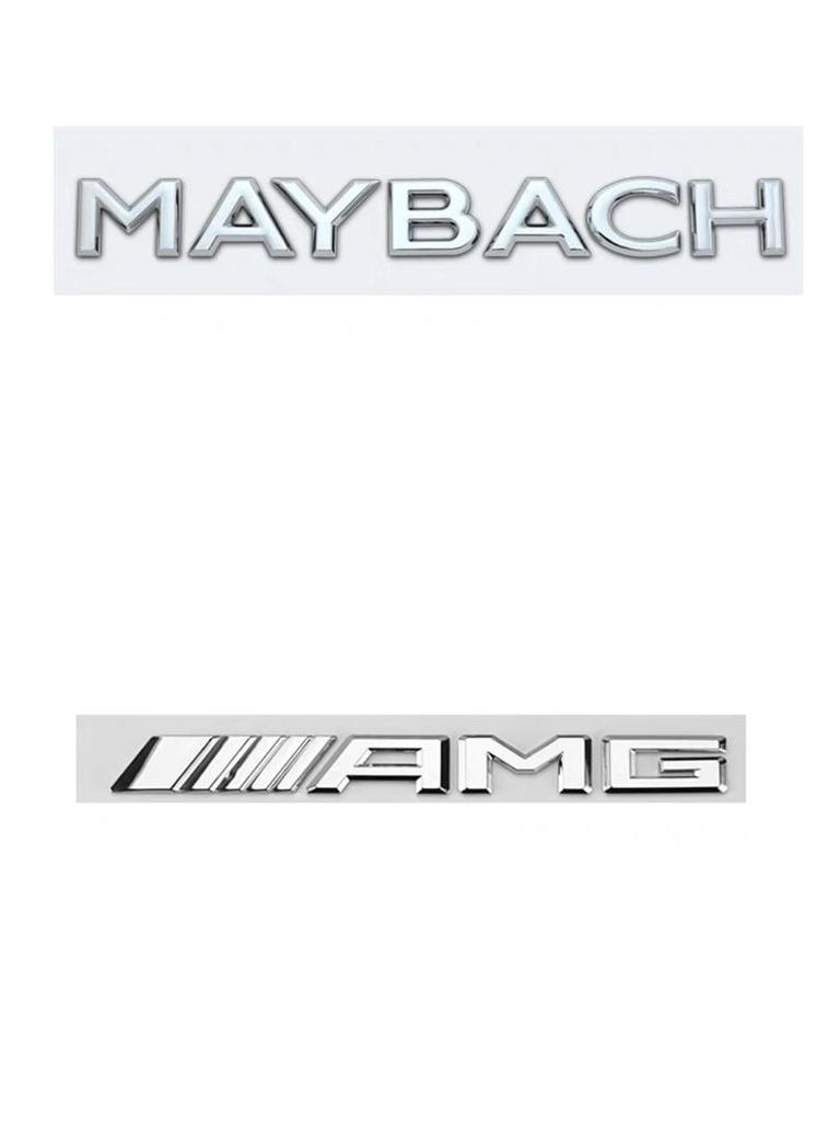 Буквенная эмблема автомобиля Mercedes-Maybach для S480 S580 S680 GLS480 GLS600 V12