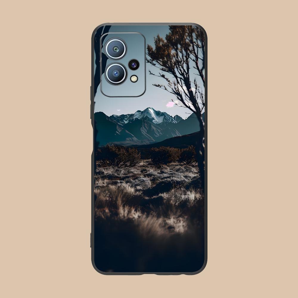 Чехол для мобильного телефона "Горный Лес" для Huawei P60 P50 P40 P30 P20 P10 P9 P8 Pro Lite Plus Красочная Печать Чехол Роскошный Красивый