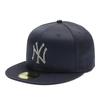 Кепка 59FIFTY MLB New York Yankees NY Темно-синяя с кристаллами MLB Эксклюзивно для и 5950 Кепка с прямым плоским козырьком с глубокой УФ-защитой, модная и функциональная