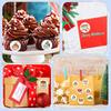 2roll 1000pcs Merry Christmas Stickers Gift Label Stickers Blessing Tags DIY Gift Wrapping Decorat Sealing Decal Christmas Decor