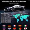 V520 OBD2 Diagnostic Scanner for Cars Auto Code Reader Check Engine Light Reset Tool Live Data Multi-Language Error Scan Tool