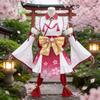 Vtuber Sakura Miko Cosplay Outfit With Soft Woolen Material For Anime Fans And Cosplayers