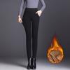 2022 Autumn Winter Thick Warm Pants Women Clothes Velvet Casual Pants Elastic Waist Women's Velvet Pants Korean Trousers