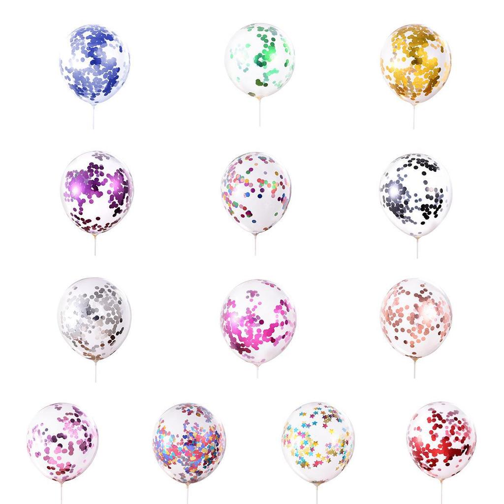 12-дюймовые круглые шары с пайетками для украшения вечеринок и свадеб