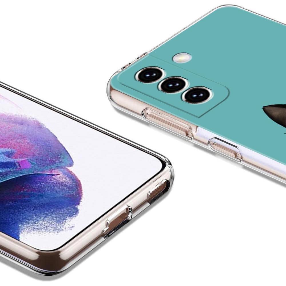 Милый котенок Мультяшный Прозрачный Силиконовый Чехол Для Телефона Samsung Galaxy S23 S22 5G S20 Ultra S21 FE 5G S10E S9 S8 S10 Plus