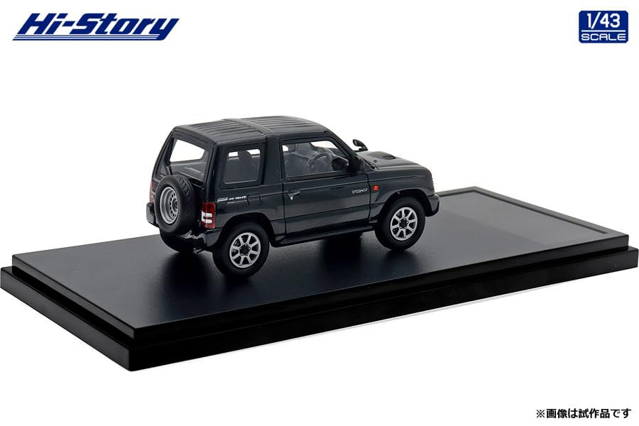 Hi Story 1/43 Mitsubishi Pajero MINI VR-II (1994) Грави Чёрный - Готовая модель