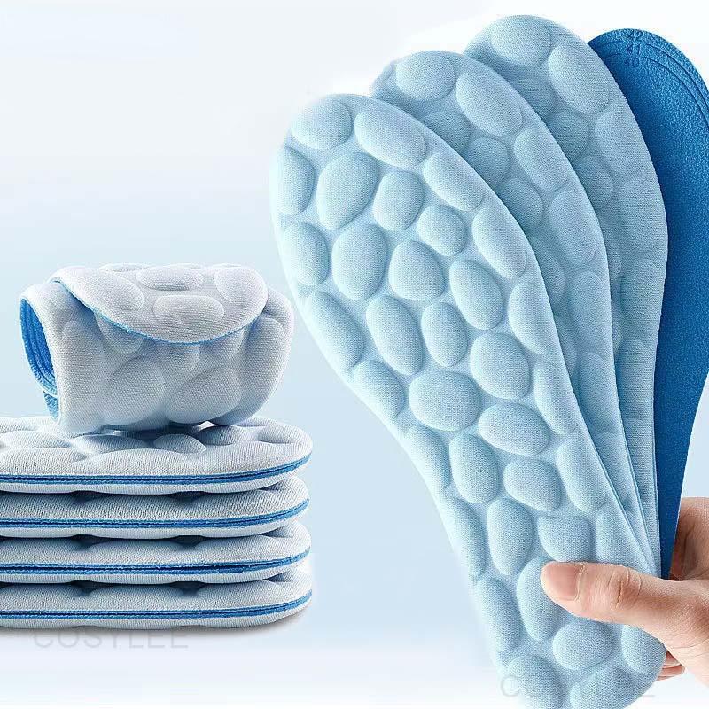 Massage Memory Foam Insoles For Shoes Sole Breathable Cushion Sport Running Insoles For Feet Orthopedic Insoles