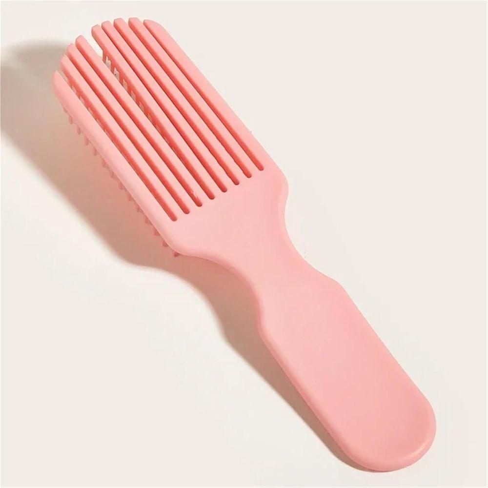 Body Hollow Shape 9-Claw Hair Styling Comb Comfortable Hairbrush for Straight and Curly Hair