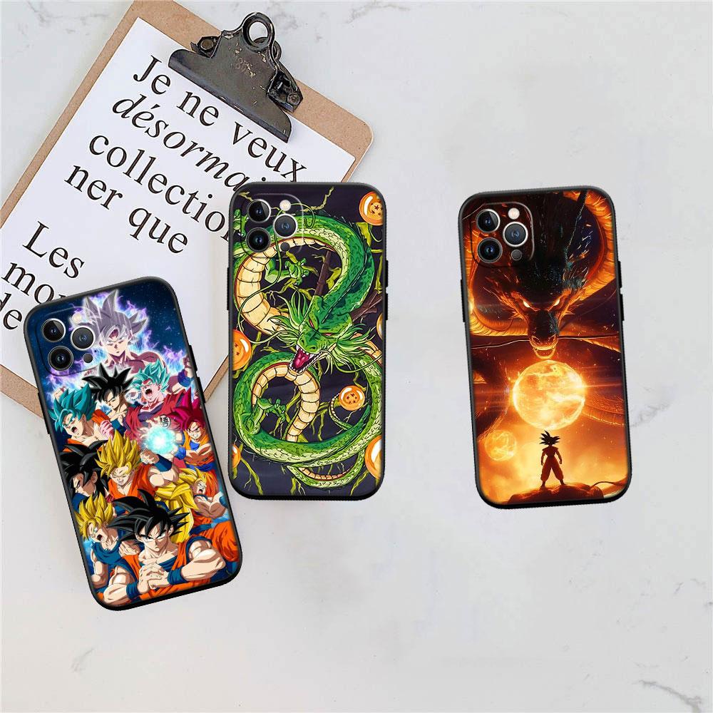 PP26 Dragon Ball Soft Shell Phone Case for Redmi Note 13 14 Pro+ Plus A3 A3X 13X 13C 13R 14S 14C 14R