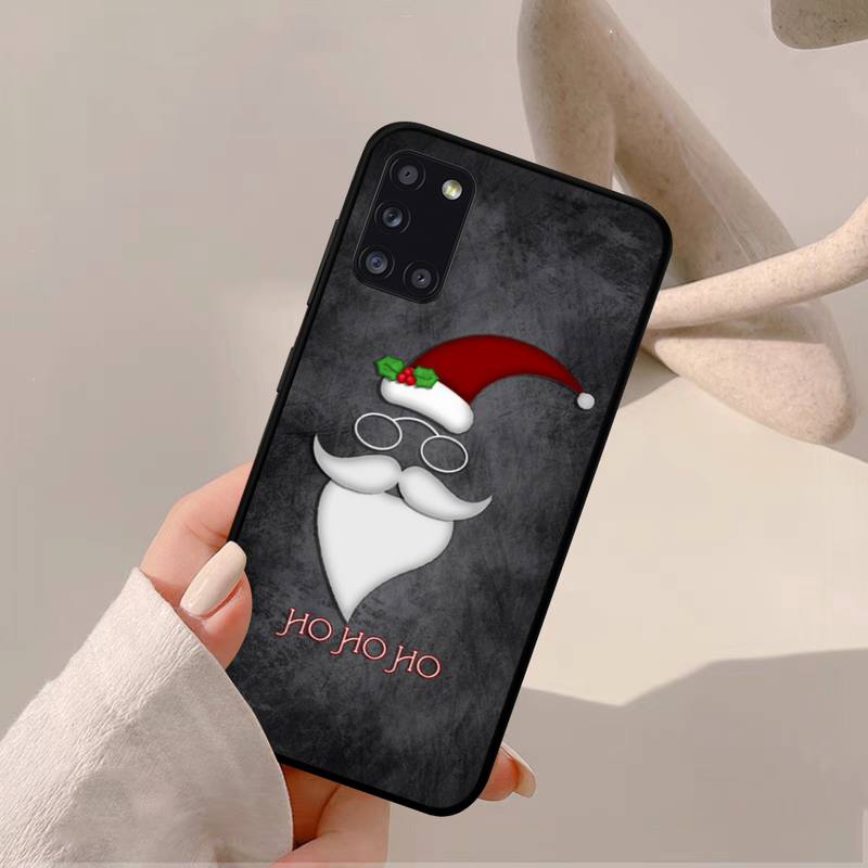 Новогодний Рождественский чехол для телефона Samsung A 51 30s 71 21s 10 70 31 52 12 30 40 32 11 20e 20s 01 02s 72 чехол